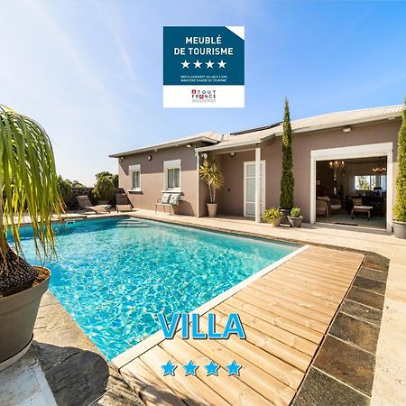 Villa Avec Piscine Vue Mer Et Montagne, En Pleine Nature Сен-Жозеф Екстер'єр фото